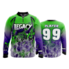 2177 FD Quarter Zip Batting Jacket LS LEGACY
