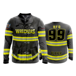 2171 FD Quarter Zip Batting Jacket LS WRECKERS