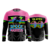 2175 FD Long Sleeve MENS SHOCKMASTERS-FLO-FLO INK + $5