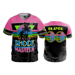 2175 FD ProTek Mens Full Button Down SHOCKMASTERS-FLO-FLO INK + $5
