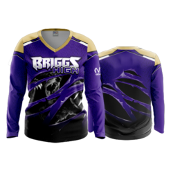 2191 FD Womens V-Neck Longsleeve BRIGGS-WRESTLING