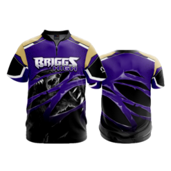 2191 FD Quarter Zip Batting Jacket SS BRIGGS-WRESTLING