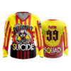 1852 FD Womens V-Neck Longsleeve SUICIDE-SQUAD