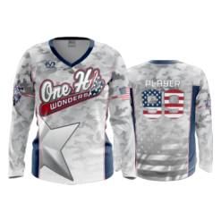 2183 FD Womens V-Neck Longsleeve ONE-HIT-WONDERS
