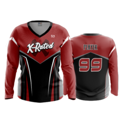 2181 FD Womens V-Neck Longsleeve X-RATED