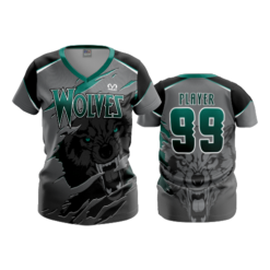423 FD Womens V-Neck WOLVES
