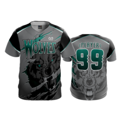 423 FD ProTek Mens Full Button Down WOLVES