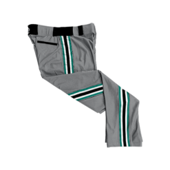 423 CL CHARCOAL CUSTOM BRAID MENS PANT WOLVES