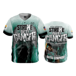 1727 FD ProTek Mens Full Button Down STRIKE-OUT-CANCER