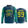 2175 FD Quarter Zip Batting Jacket LS SHOCKMASTERS