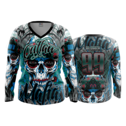 2199 FD Womens V-Neck Longsleeve OUTLAWZ