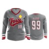 2216 FD Womens V-Neck Longsleeve FORCE-GREY