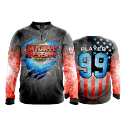 2205 FD Quarter Zip Batting Jacket LS INJURED-RESERVE-BALLERS
