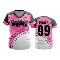 2200 FD Womens V-Neck HOOLIGANS-PINK