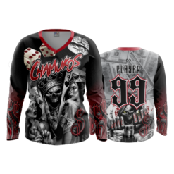 2213 FD Womens V-Neck Longsleeve CHAMUKOS