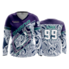 1675 FD Womens V-Neck Longsleeve OHANA-PURPLE-2019