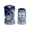 2214 FD Womens V-Neck Sleeveless OHANA-PURPLE-2019