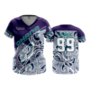 1675 FD Womens V-Neck OHANA-PURPLE-2019