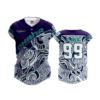 1675 FD ProTek Womens Full Button Down OHANA-PURPLE-2019