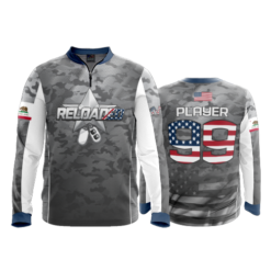 1743 FD Quarter Zip Batting Jacket LS RELOADED