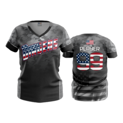 2201 FD Womens V-Neck DINGERS