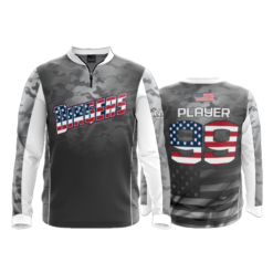 2201 FD Quarter Zip Batting Jacket LS DINGERS
