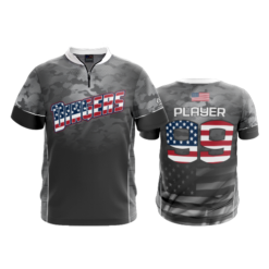 2201 FD Quarter Zip Batting Jacket SS DINGERS