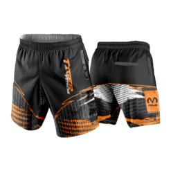 2206 LIGHTWEIGHT MICROFIBER 160gsm SHORT TIGER-FITNESS-BLACK
