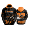 2206 FD Hoody TIGER-FITNESS-BLACK