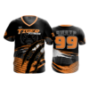 2206 FD Sport V-Neck MENS TIGER-FITNESS-BLACK