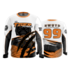 2206 FD Long Sleeve MENS TIGER-FITNESS-WHITE
