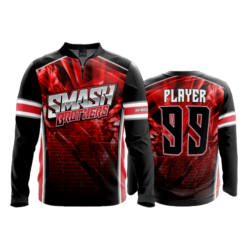 1786 FD Quarter Zip Batting Jacket LS SMASH-BROTHERS
