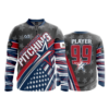 2220 FD Quarter Zip Batting Jacket LS QUIT-YOUR-PITCHING
