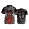 2196 FD Quarter Zip Batting Jacket SS _DEVILS-REJECTS-ADDONS