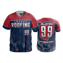1786 FD ProTek Mens Full Button Down LEGACY-ROOFING-NAVY