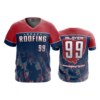 1786 FD Sport V-Neck MENS LEGACY-ROOFING-NAVY