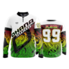 2219 FD Quarter Zip Batting Jacket LS OHANA-SWAG