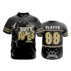 2168 FD Quarter Zip Batting Jacket SS DIRTY-APES