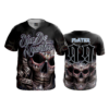 2174 FD ProTek Mens Full Button Down DIA-DE-MUERTOS