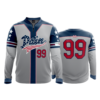 729 FD Quarter Zip Batting Jacket LS MACON-PAIN-GREY