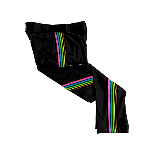 2175 CL BLACK CUSTOM BRAID MENS PANT