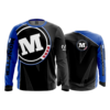 2130 FD Long Sleeve MENS MONSTER-JUJITSU-BLUE