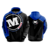 2130 FD Hoody MONSTER-JUJITSU-BLUE