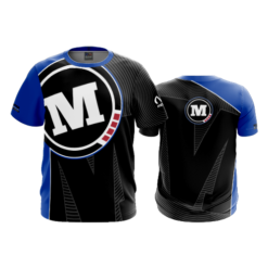 2130 FD Rash Shortsleeve MONSTER-JUJITSU-BLUE