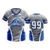 2172 FD Womens V-Neck WV-MUSTANGS-GREYS
