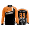 2253 FD Quarter Zip Batting Jacket LS WAVERLY-SOFTBALL