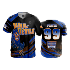 1736 FD ProTek Mens Full Button Down WAR-DEVILS