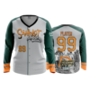 2228 FD Womens V-Neck Longsleeve SANDLOT-SLUGGERS