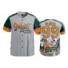 2228 FD ProTek Mens Full Button Down SANDLOT-SLUGGERS