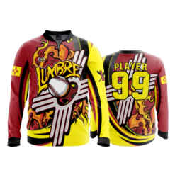 2259 FD Quarter Zip Batting Jacket LS LUMBRE